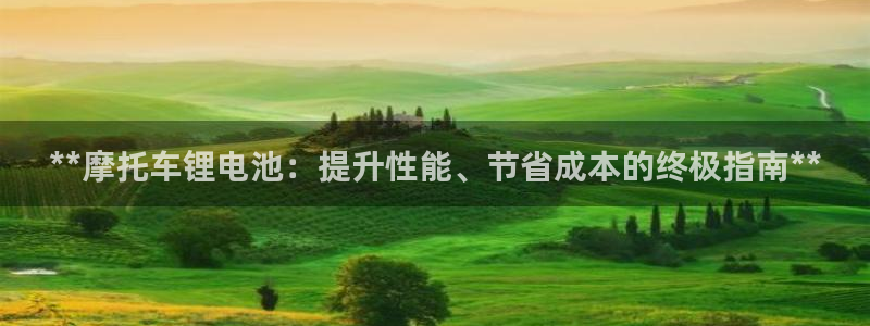 尊龙凯时网站首页手机登录：**摩托车锂电池：提升性能、节省成本的终极指南**